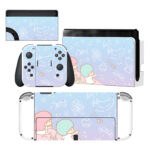 Little Twin Stars Skin Sticker For Nintendo Switch OLED