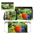 Pikmin III Nintendo Switch OLED Skin Sticker Decal Design 1