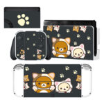 Rilakkuma Skin Sticker For Nintendo Switch OLED Design 2