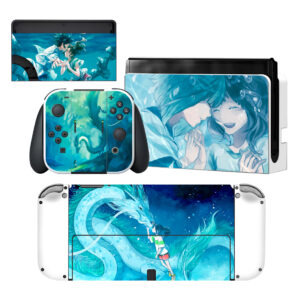 Sen To Chihiro No Kamikakushi Skin Sticker For Nintendo Switch OLED