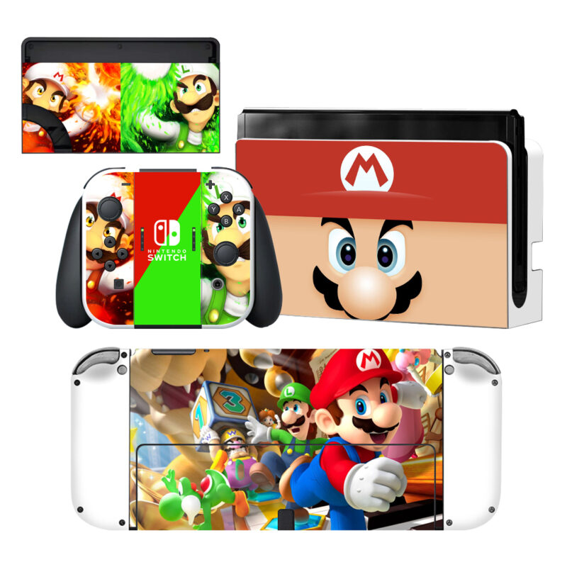 Super Mario Bros Nintendo Switch OLED Skin Sticker Decal