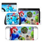 Super Mario Galaxy Mod Skin Sticker For Nintendo Switch OLED