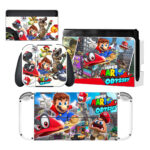 Super Mario Odyssey Skin Sticker For Nintendo Switch OLED Design 6