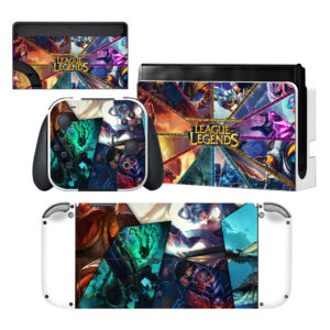 League Of Legends Nintendo Switch OLED Skin Sticker Decal