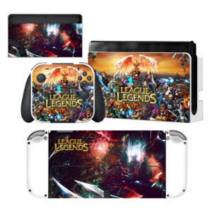 League Of Legends Skin Sticker For Nintendo Switch OLED