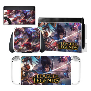 League of Legends Skin Sticker For Nintendo Switch OLED Design 2