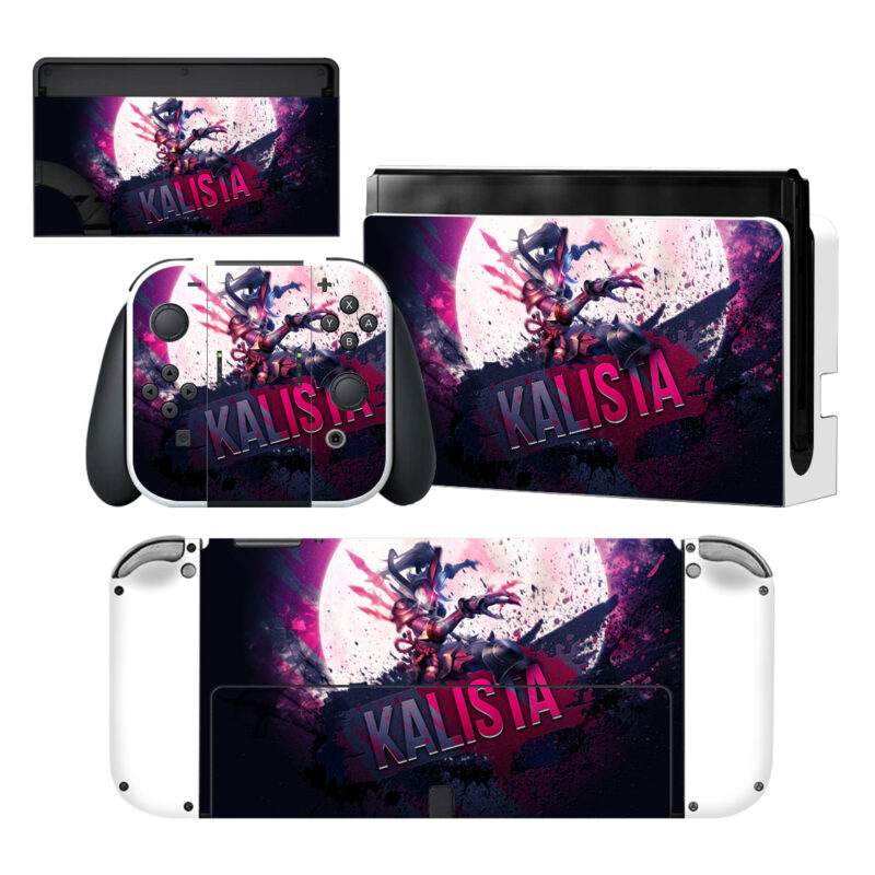 Kalista Nintendo Switch OLED Skin Sticker Decal