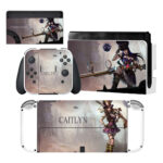 Caitlyn Nintendo Switch OLED Skin Sticker Decal