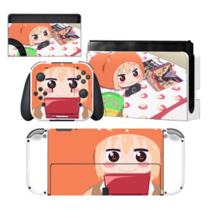 Himouto Umaru Chan Skin Sticker For Nintendo Switch OLED Design 1