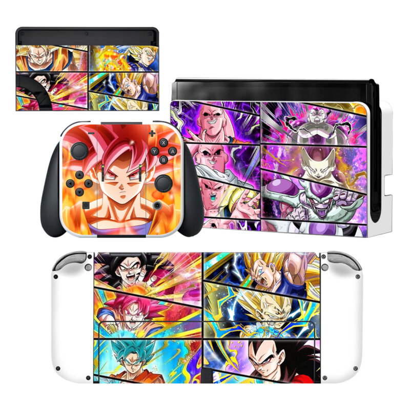 Dragon Ball Goku Skin Sticker For Nintendo Switch OLED Design 1