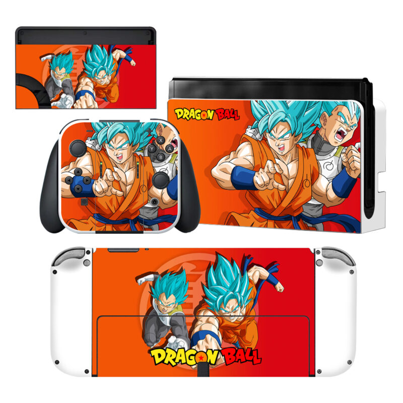 Dragon Ball Goku Skin Sticker For Nintendo Switch OLED Design 3