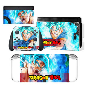 Dragon Ball Super Saiyan Vegito Nintendo Switch OLED Skin Sticker Decal