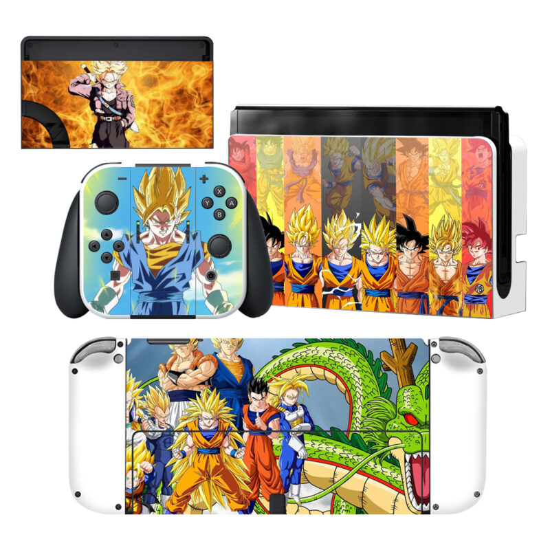 Shenron Dragon Ball Nintendo Switch OLED Skin Sticker Decal