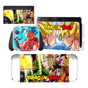 Goku Dragon Ball Super Skin Sticker For Nintendo Switch OLED Design 1