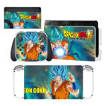 Goku Dragon Ball Nintendo Switch OLED Skin Sticker Decal Design 2