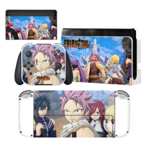 Fairy Tail Skin Sticker For Nintendo Switch OLED