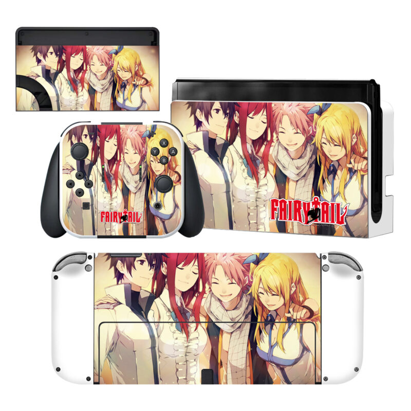 Fairy Tail Nintendo Switch OLED Skin Sticker Decal Design 1