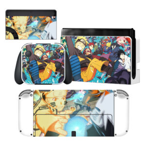 Naruto Shippuden Nintendo Switch OLED Skin Sticker Decal