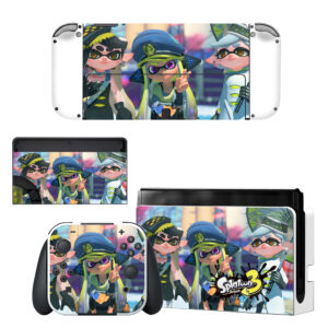 Splatoon III Nintendo Switch OLED Skin Sticker Decal Design 2