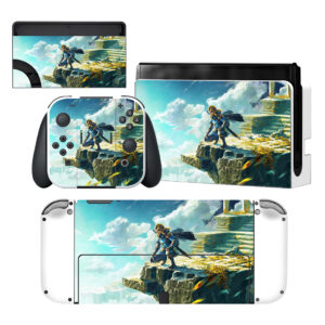 Zelda Tears Of The Kingdom Nintendo Switch OLED Skin Sticker Decal