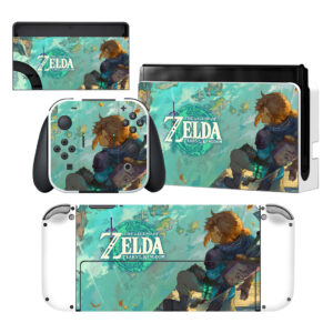 Zelda Tears Of The Kingdom Skin Sticker For Nintendo Switch OLED