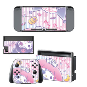 My Melody And Kuromi Nintendo Switch Skin Sticker Decal