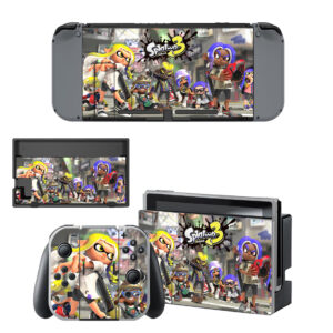 Splatoon III Skin Sticker For Nintendo Switch Design 2