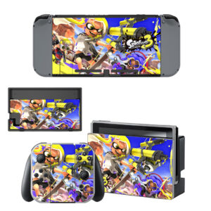 Splatoon III Skin Sticker For Nintendo Switch Design 3