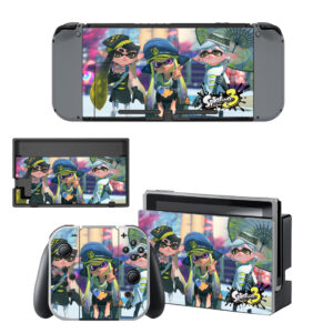 Splatoon III Nintendo Switch Skin Sticker Decal Design 3