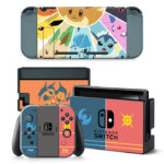 Team Moon And Team Sun Nintendo switch Decal Cover For Nintendo Switch & Nintendo Switch OLED