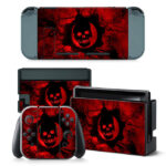 Red Skull Skin Sticker For Nintendo Switch & Nintendo Switch OLED