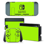 Solid State Lime Nintendo switch Decal Cover For Nintendo Switch & Nintendo Switch OLED