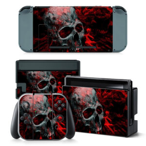 Skull Design Skin Sticker For Nintendo Switch & Nintendo Switch OLED