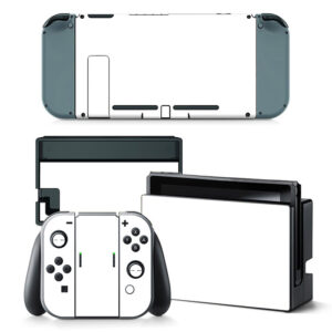 White Skin Sticker For Nintendo Switch & Nintendo Switch OLED