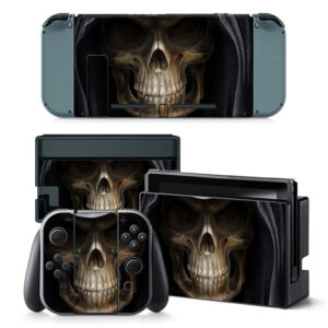 Ghost Skull Skin Sticker For Nintendo Switch & Nintendo Switch OLED