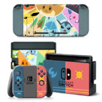 Team Moon And Team Sun Skin Sticker For Nintendo Switch & Nintendo Switch OLED