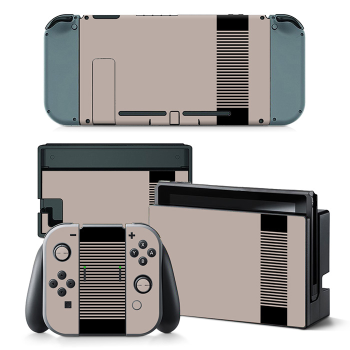Purple Retro Skin Sticker For Nintendo Switch & Nintendo Switch OLED