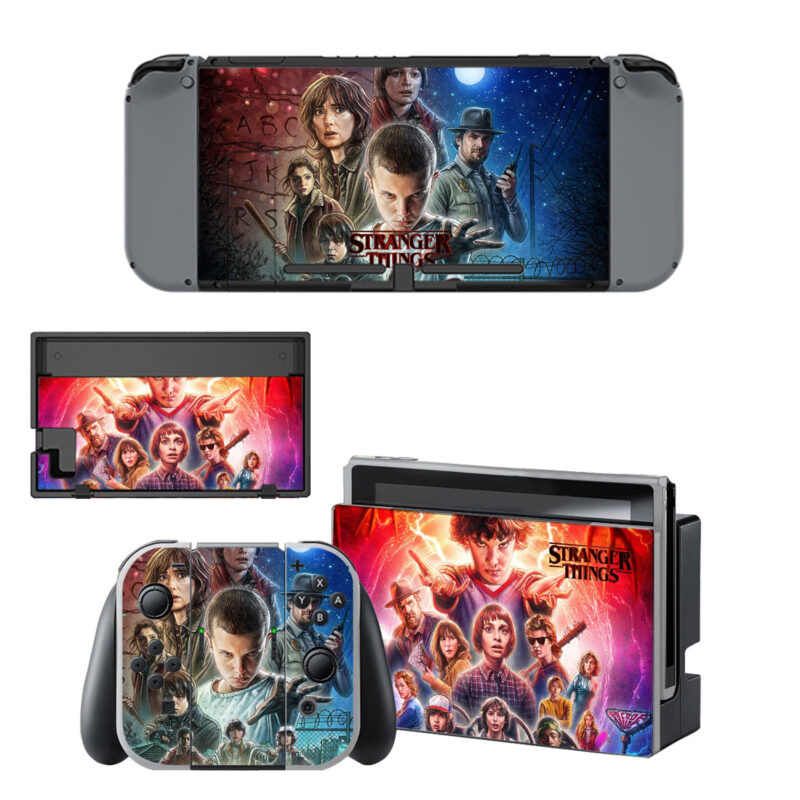 Stranger Things Decal Cover For Nintendo Switch & Nintendo Switch OLED Design 5