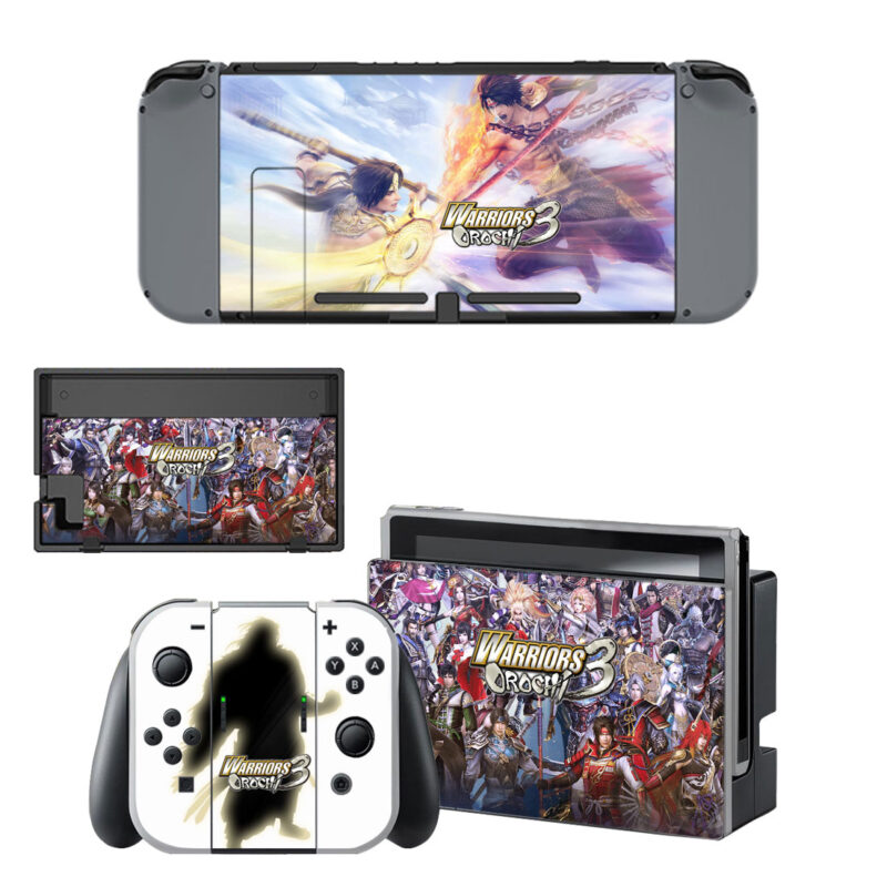 Warriors Orochi 3 Decal Cover For Nintendo Switch & Nintendo Switch OLED Design 1