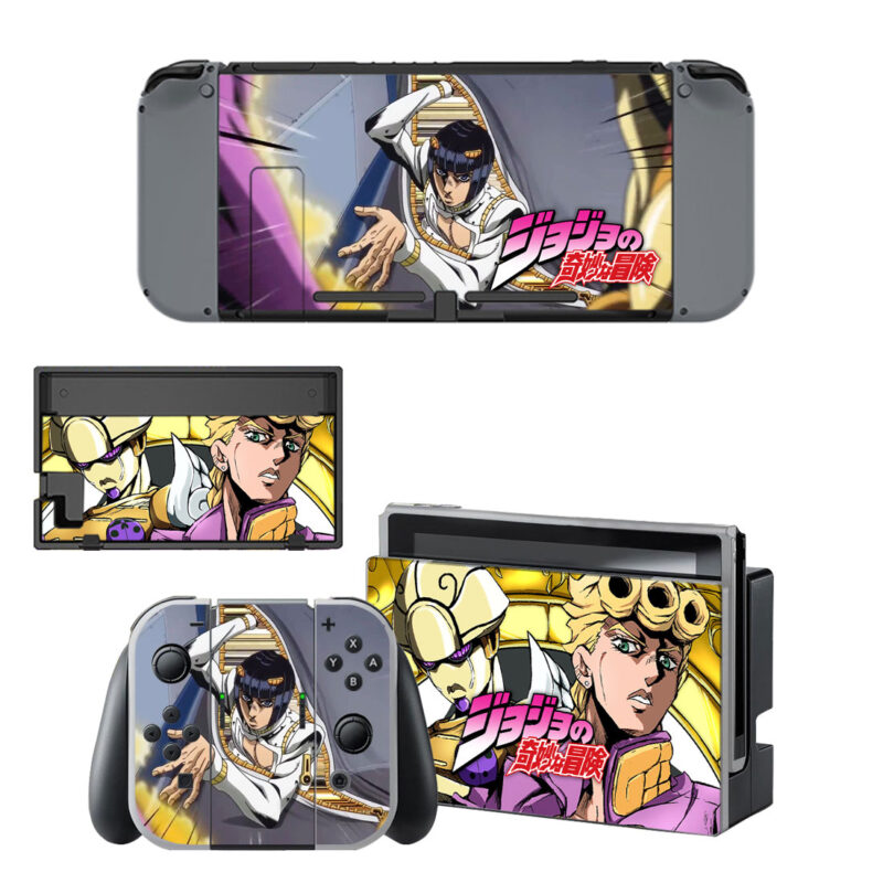 JoJos Bizarre Adventure Decal Cover For Nintendo Switch & Nintendo Switch OLED Design 2