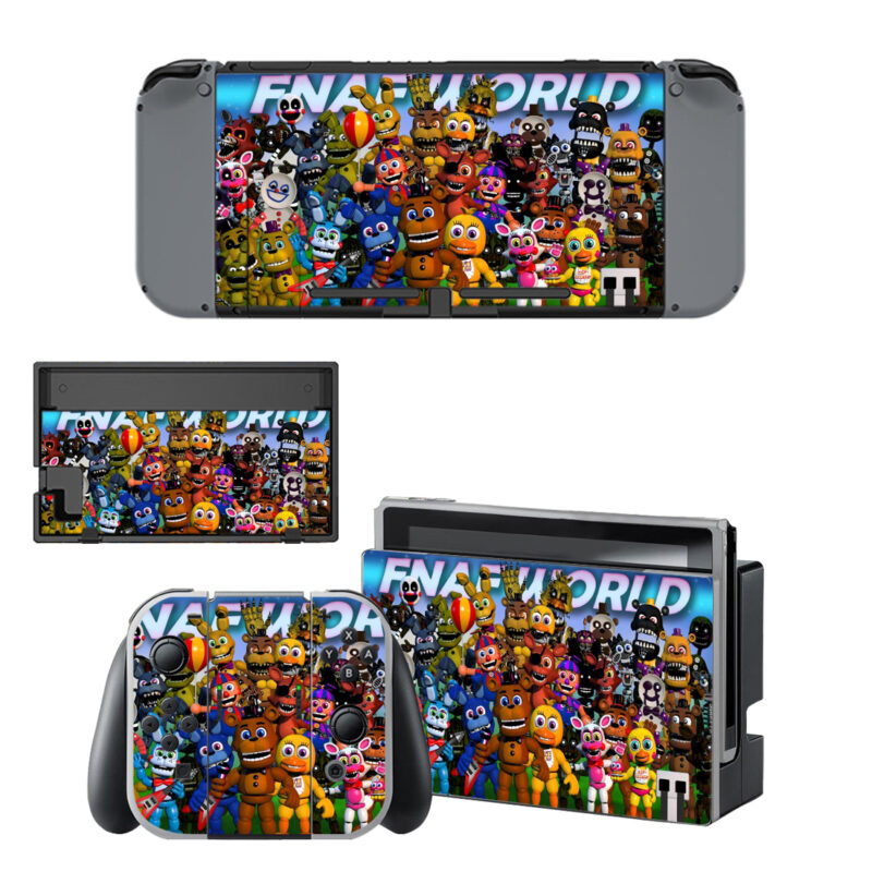 FNAF World Decal Cover For Nintendo Switch & Nintendo Switch OLED