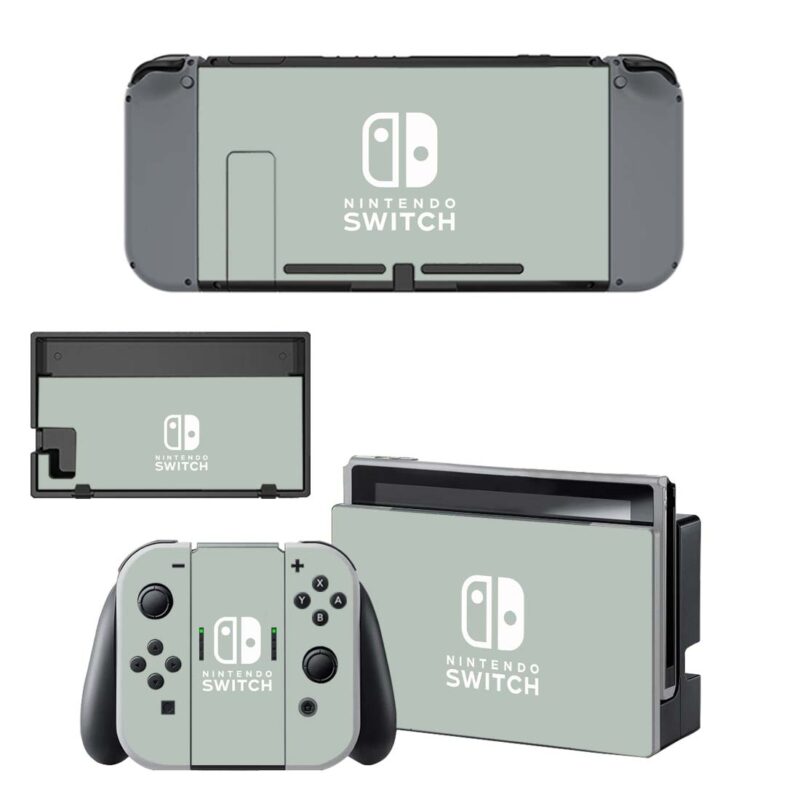 Light Gray Decal Cover For Nintendo Switch & Nintendo Switch OLED