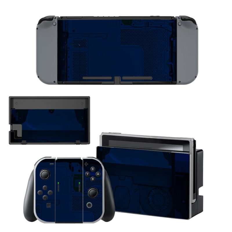 Navy Blue Decal Cover For Nintendo Switch & Nintendo Switch OLED