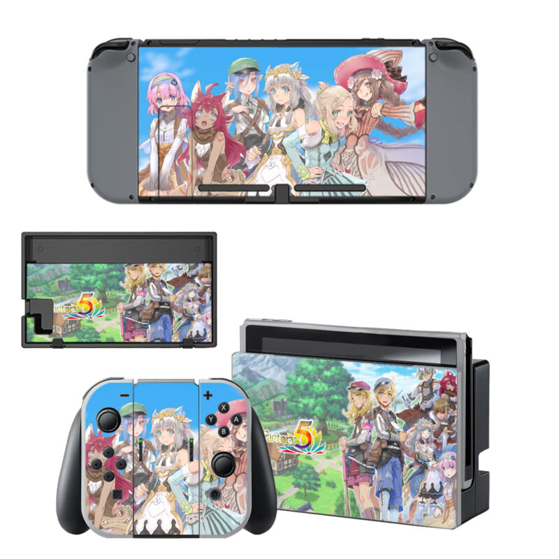 Rune Factory 5 Decal Cover For Nintendo Switch & Nintendo Switch OLED