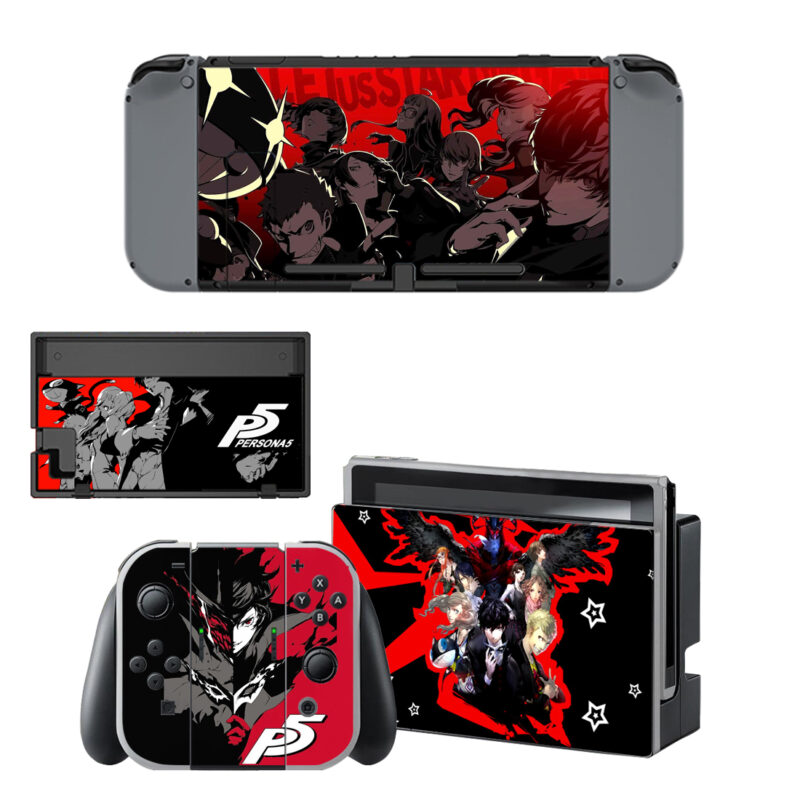 Persona 5 Skin Sticker For Nintendo Switch & Nintendo Switch OLED