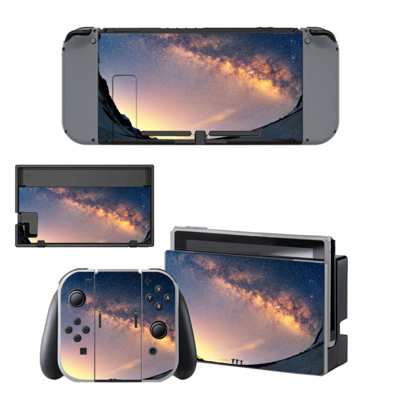 Lunarable Milky Way Skin Sticker For Nintendo Switch & Nintendo Switch OLED