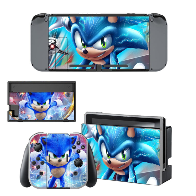 Sonic the Hedgehog Skin Sticker For Nintendo Switch & Nintendo Switch OLED