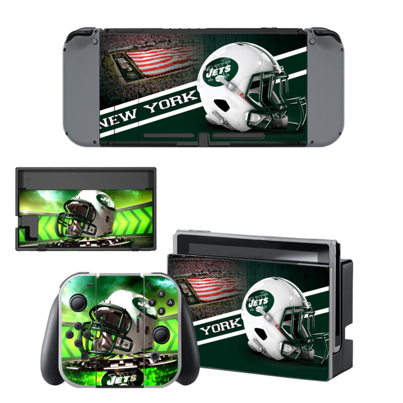 New York Jets Skin Sticker For Nintendo Switch & Nintendo Switch OLED