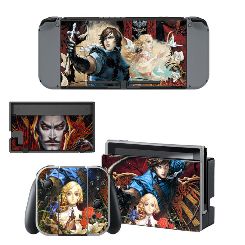 Castlevania Chronicles Decal Cover For Nintendo Switch & Nintendo Switch OLED