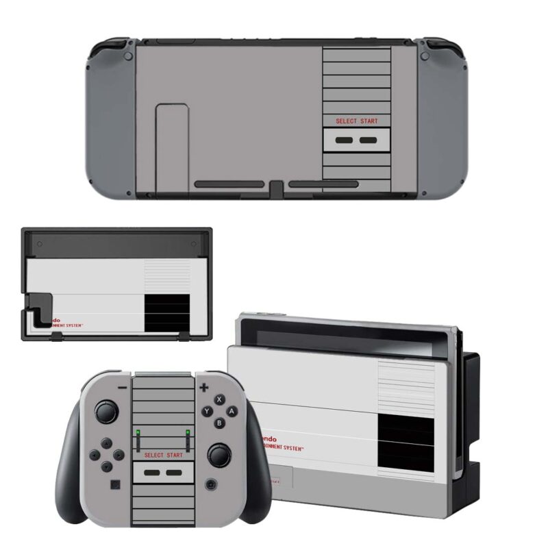 Neutral Grey Skin Sticker For Nintendo Switch & Nintendo Switch OLED